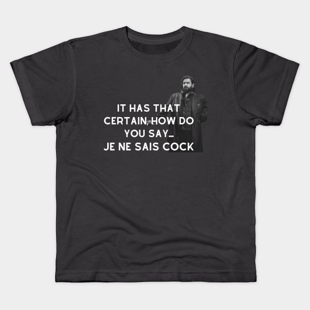 It has that certain.... Kids T-Shirt by NicolePageLee